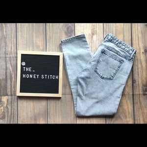 Gap Always Skinny acid wash jeans
